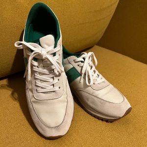 J.Crew Trainer - White & Green